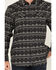 Image #3 - Moonshine Spirit&reg; Men's Smoke Signal Southwestern Striped Long Sleeve Snap Western Shirt, Grey, hi-res