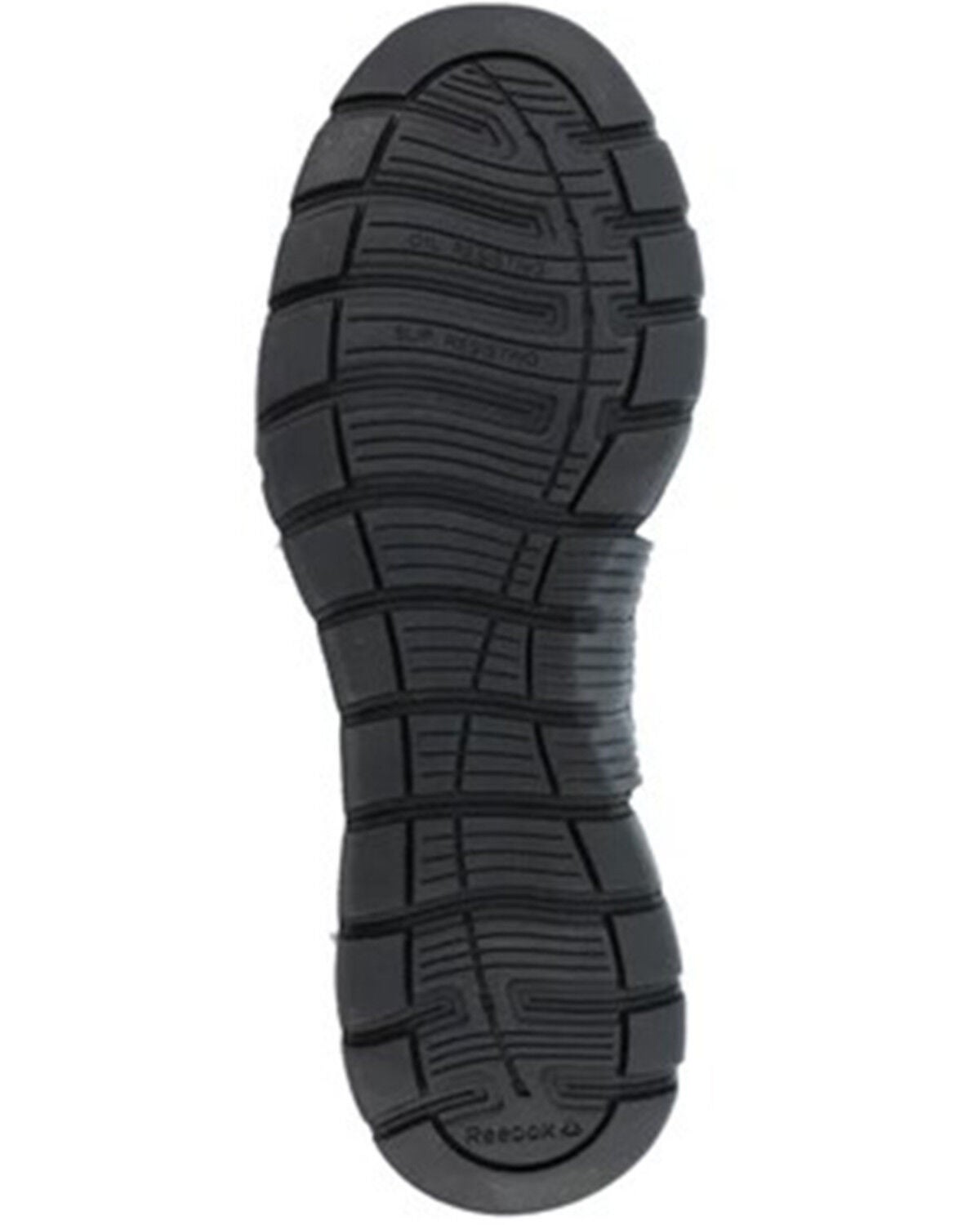 Image #4 - Reebok Women's Sublite Cushion Athletic Slip-On Work Shoes - Alloy Toe, Black, hi-res