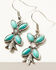 Image #3 - Shyanne Women's Prism Skies Turquoise Squash Blossom Necklace & Earring Set, Silver, hi-res