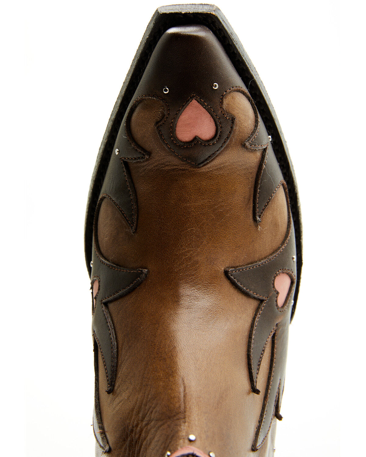 Image #6 - Yippee Ki Yay by Old Gringo Women's Love & Paranoia Western Booties - Snip Toe, Pink, hi-res