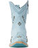 Image #4 - Lane Women's Cossette Western Booties - Snip Toe, Blue, hi-res