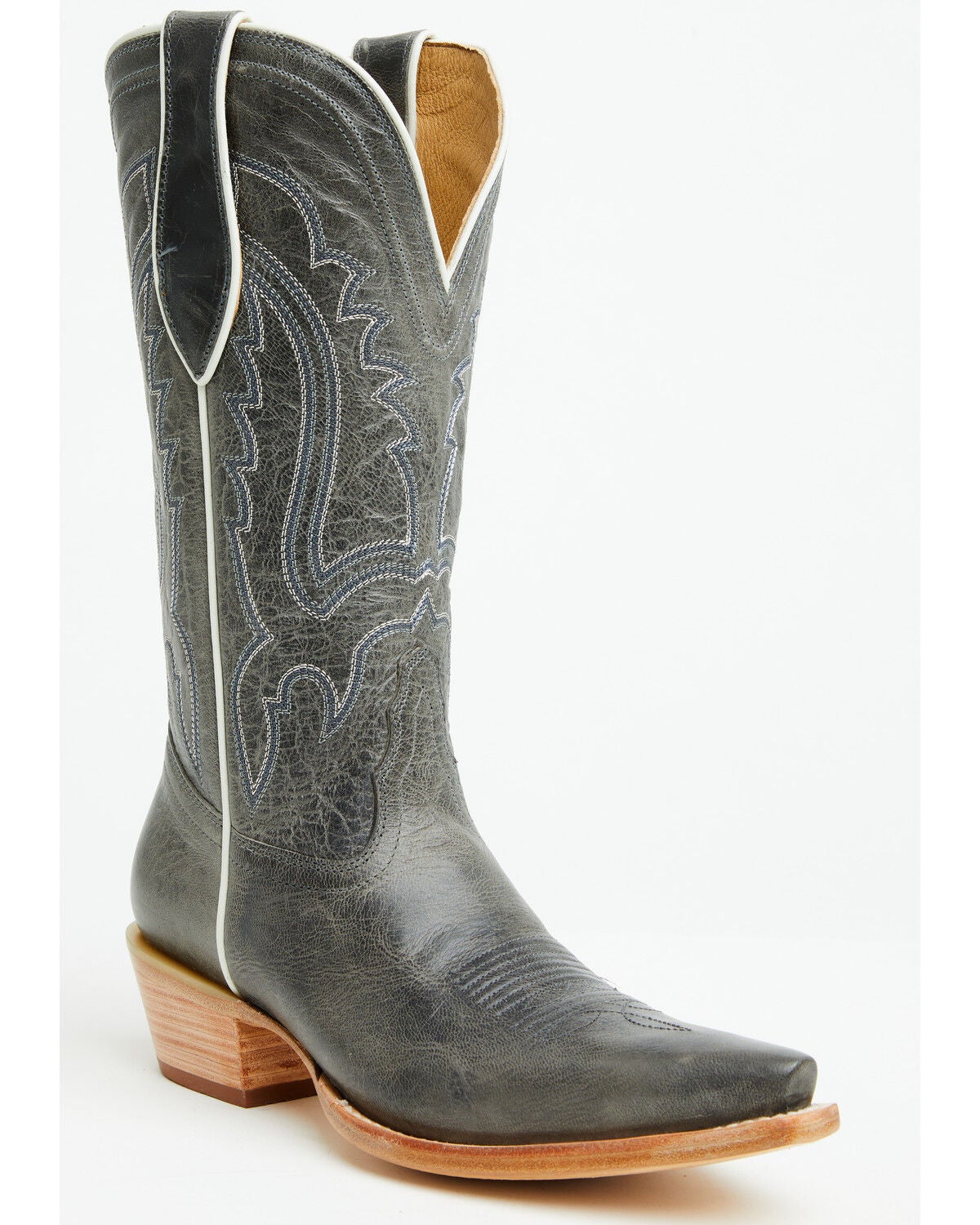 Tony Lama Women's Val Western Boots - Snip Toe, Grey, hi-res