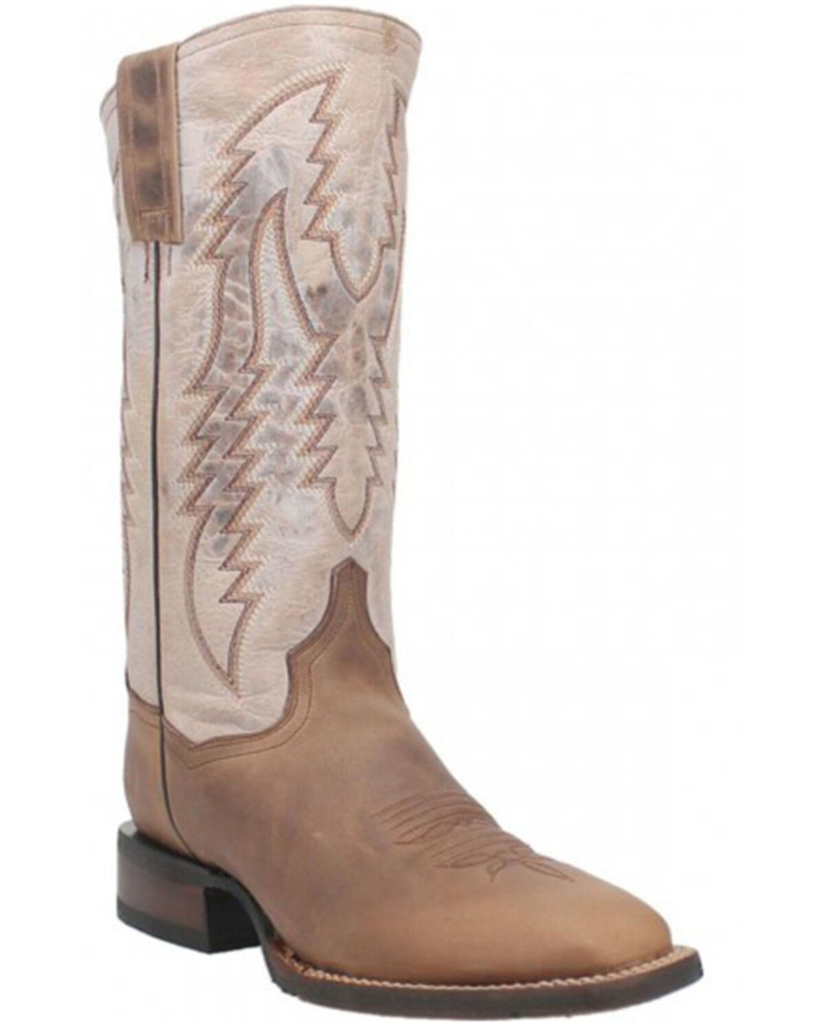 Image #1 - Dan Post Women's Kenna Western Boots - Broad Square Toe, Tan, hi-res