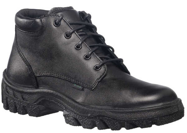 Image #1 - Rocky Women's TMC Chukka Duty Boots USPS Approved - Soft Toe, Black, hi-res