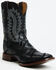 Image #1 - Cody James Men's Exotic American Alligator Western Boots - Broad Square Toe, Black, hi-res