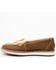 Mya Bag Women's Bronze Cow Hair Slip-On Shoe - Moc Toe, Brown, hi-res