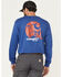Image #1 - Carhartt Men's FR Force Loose Fit Oil Rig Lightweight Long Sleeve Work Shirt, Blue, hi-res