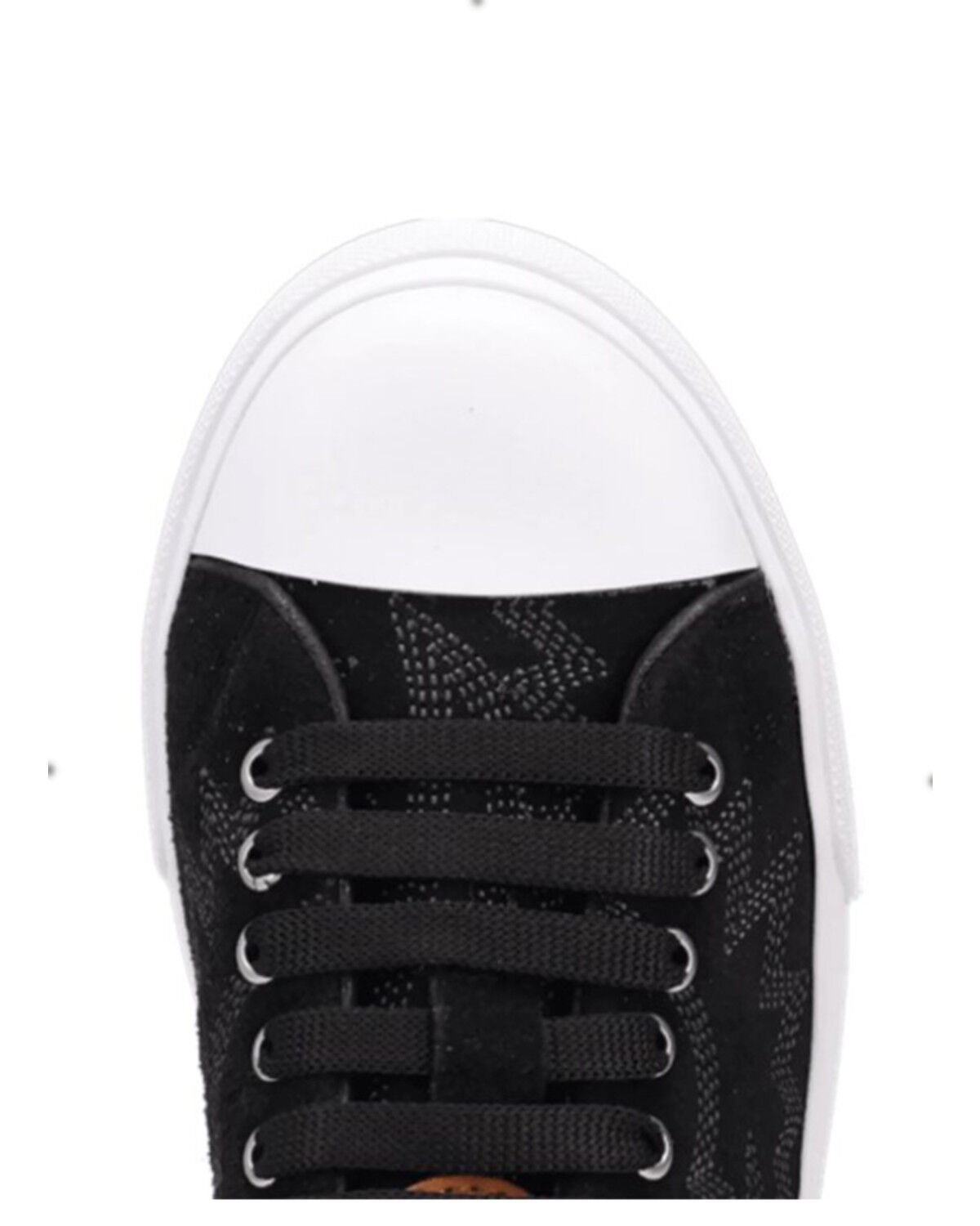 Image #6 - Dingo Women's Campus Sneakers, Black, hi-res