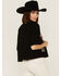 Image #4 - Double D Ranch Women's Kaminski Cross Stitch Jacket, Black, hi-res