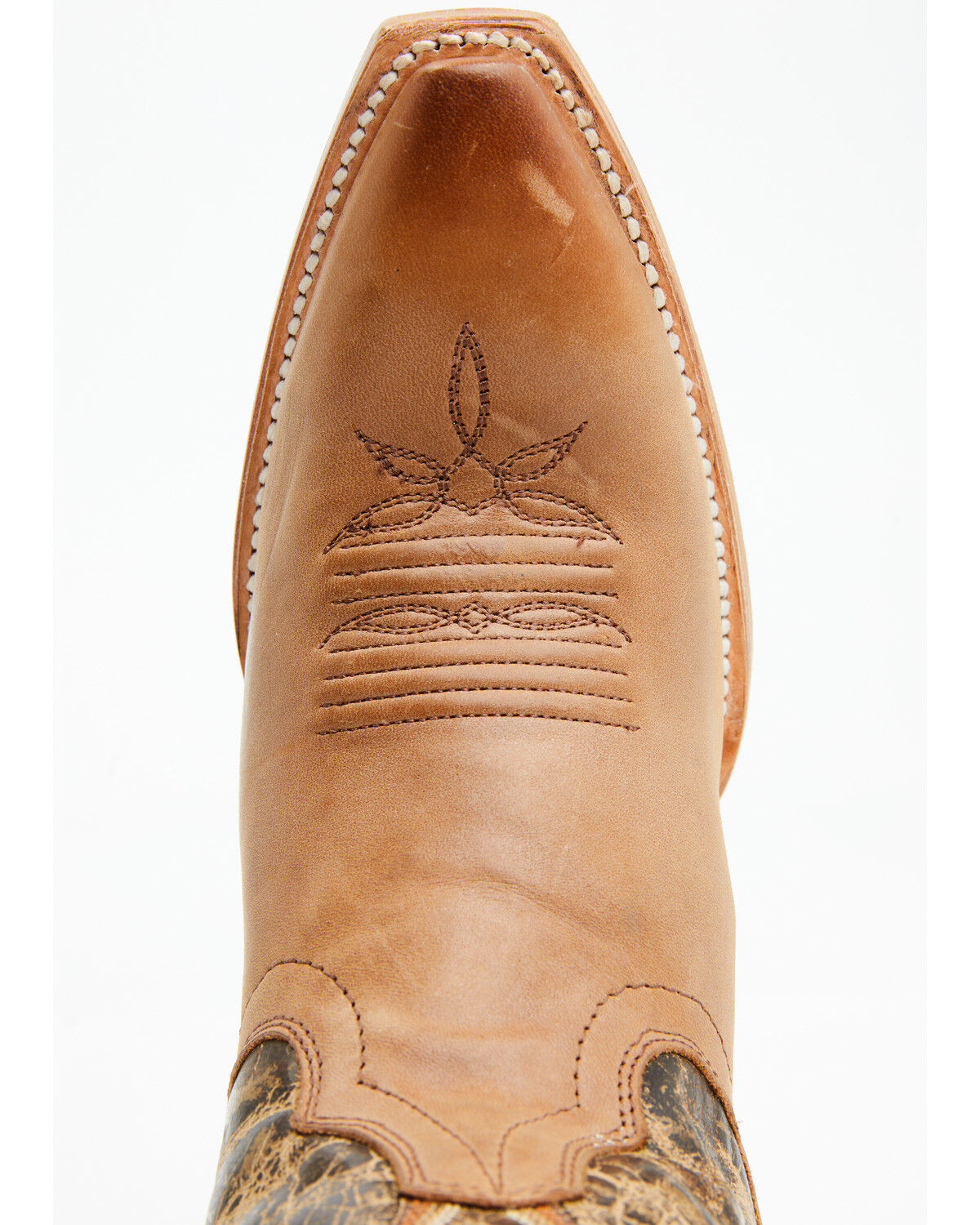 Image #6 - Dan Post Women's 11" Tria Western Boots - Snip Toe, Tan, hi-res