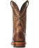 Image #3 - Ariat Men's Point Ryder Western Boots - Broad Square Toe, Brown, hi-res