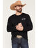 Image #4 - Cody James Men's American Legend Long Sleeve Graphic T-Shirt, Black, hi-res