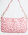 Image #2 - Wrangler X Boot Barn Women's Leopard Print Shoulder Bag with Chain, Pink, hi-res