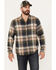 Image #1 - North River Men's Performance Plaid Print Long Sleeve Button Shirt, Olive, hi-res