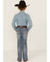 Image #3 - Panhandle Boys' Light Wash Vintage Bootcut Denim Jeans, Light Wash, hi-res