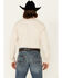 Ariat Men's Sand Jurlington Retro Solid Long Sleeve Snap Western Shirt , Tan, hi-res