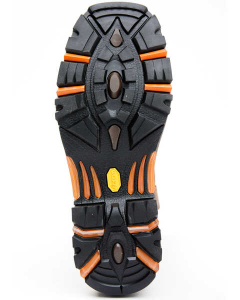Image #7 - Cody James Men's Camo Decimator Western Work Boots - Soft Toe, Brown, hi-res
