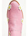 Image #6 - Wild + Rae Toddler Girls' Oopsie Daisies Western Boots - Round Toe, Pink, hi-res
