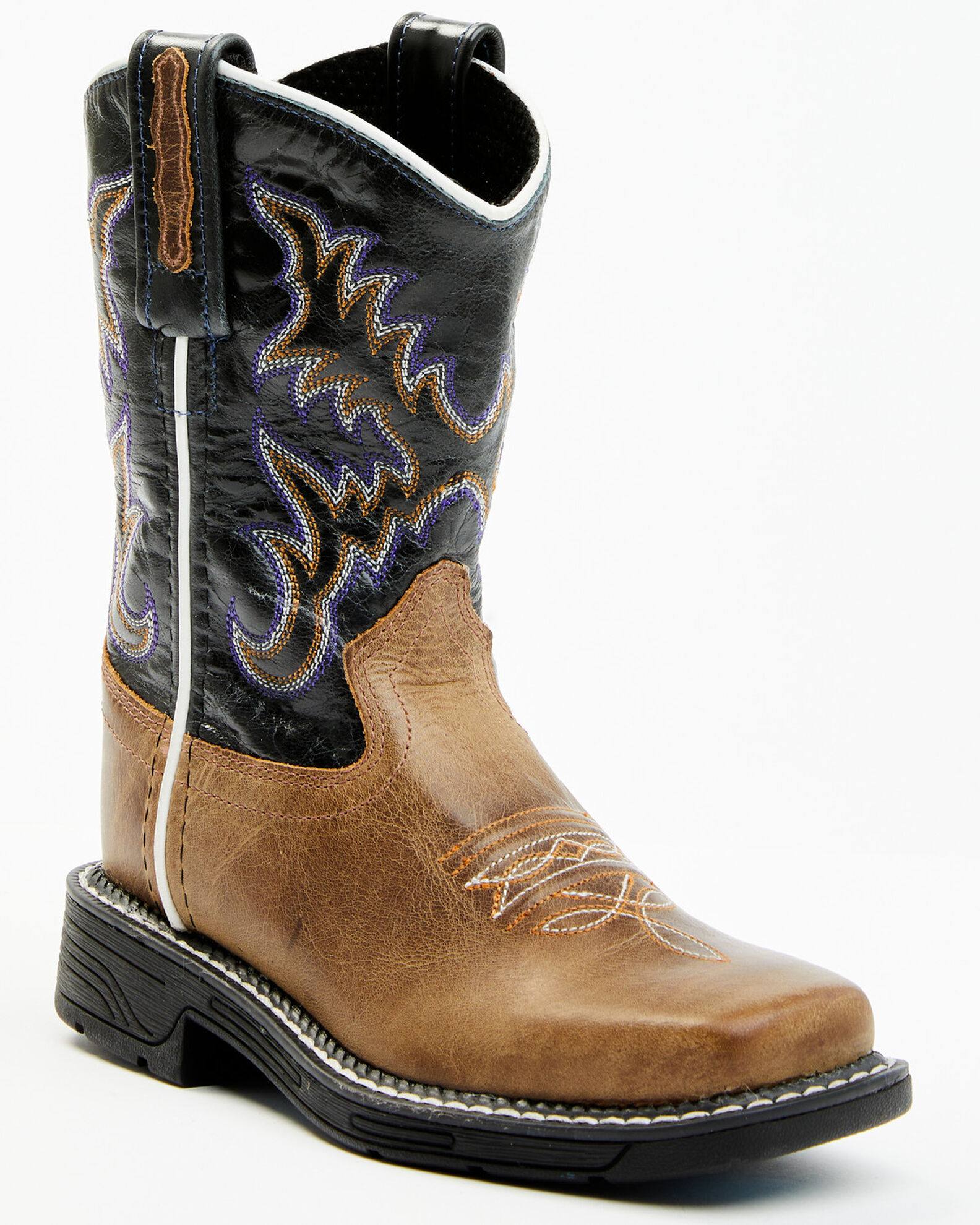 Old west boys cowboy boots top