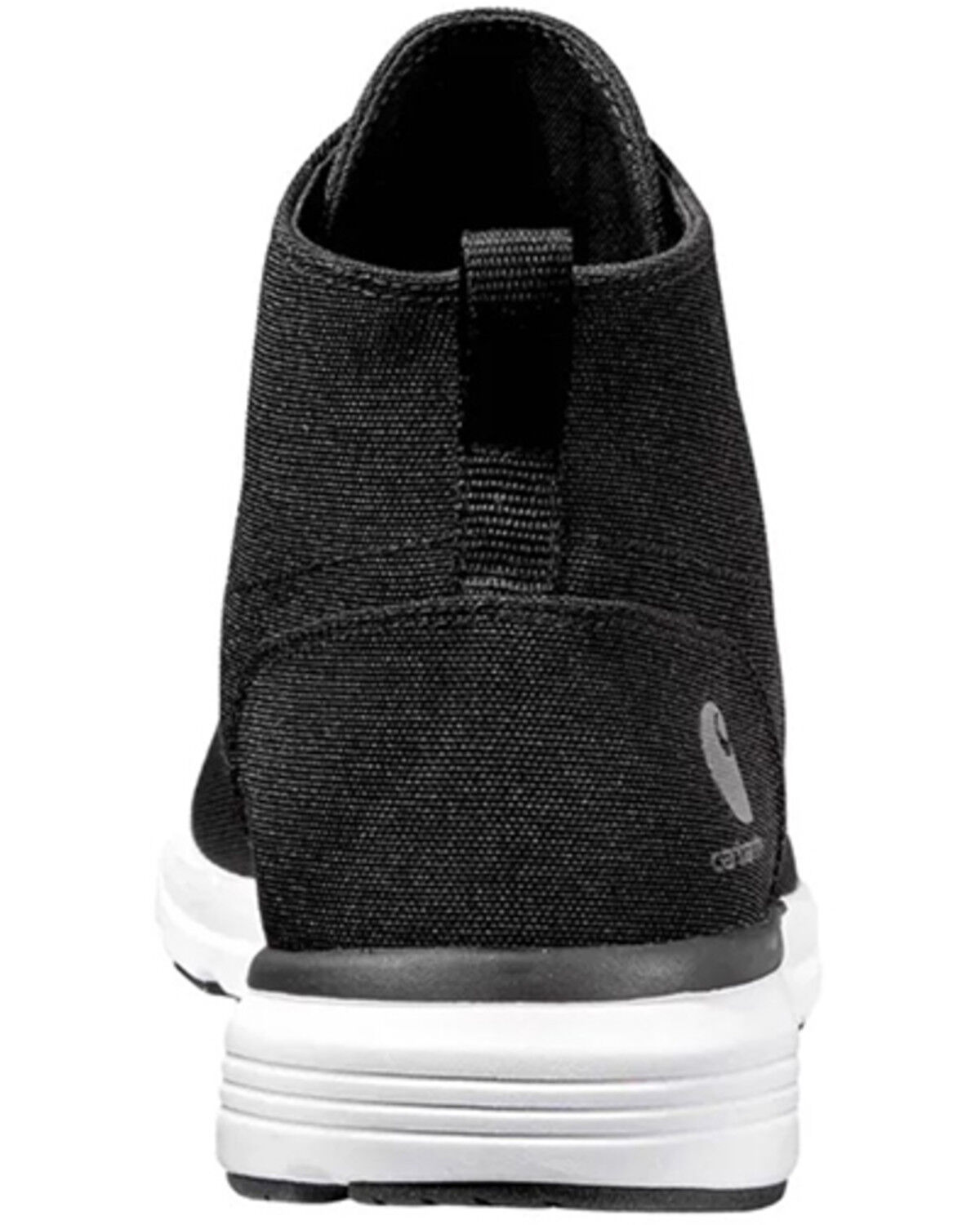 Image #5 - Carhartt Men's Haslett Canvas Chukka Moc Work Shoes - Soft Toe, Black, hi-res