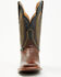 Cody James Men's Buck Western Boots - Broad Square Toe, Black/brown, hi-res