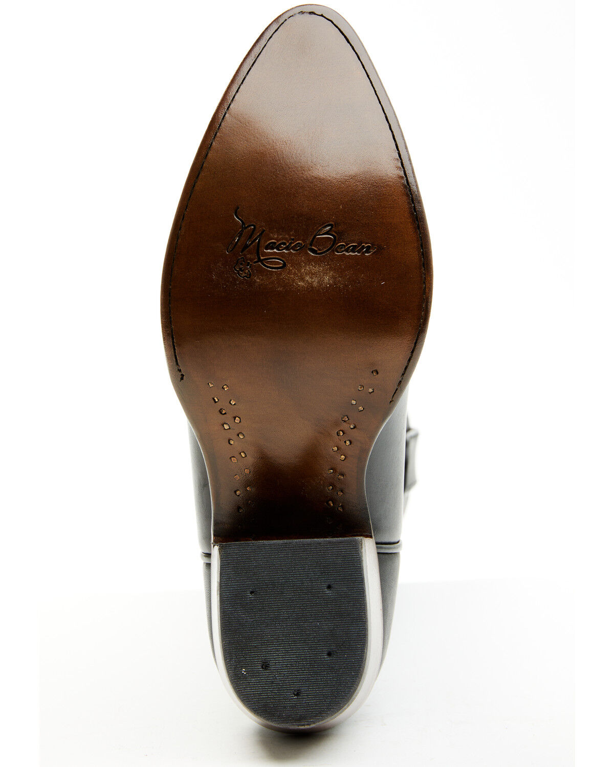 Image #7 - Macie Bean Burnin' Daylight Western Boots - Round Toe, Black, hi-res