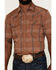 Image #3 - Cody James Men's Easl End Large Plaid Short Sleeve Snap Western Shirt , Brown, hi-res