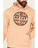 Image #3 - Ariat Men's Boot Barn Exclusive Canyon Southwest Circle Graphic Hooded Sweatshirt, Sand, hi-res