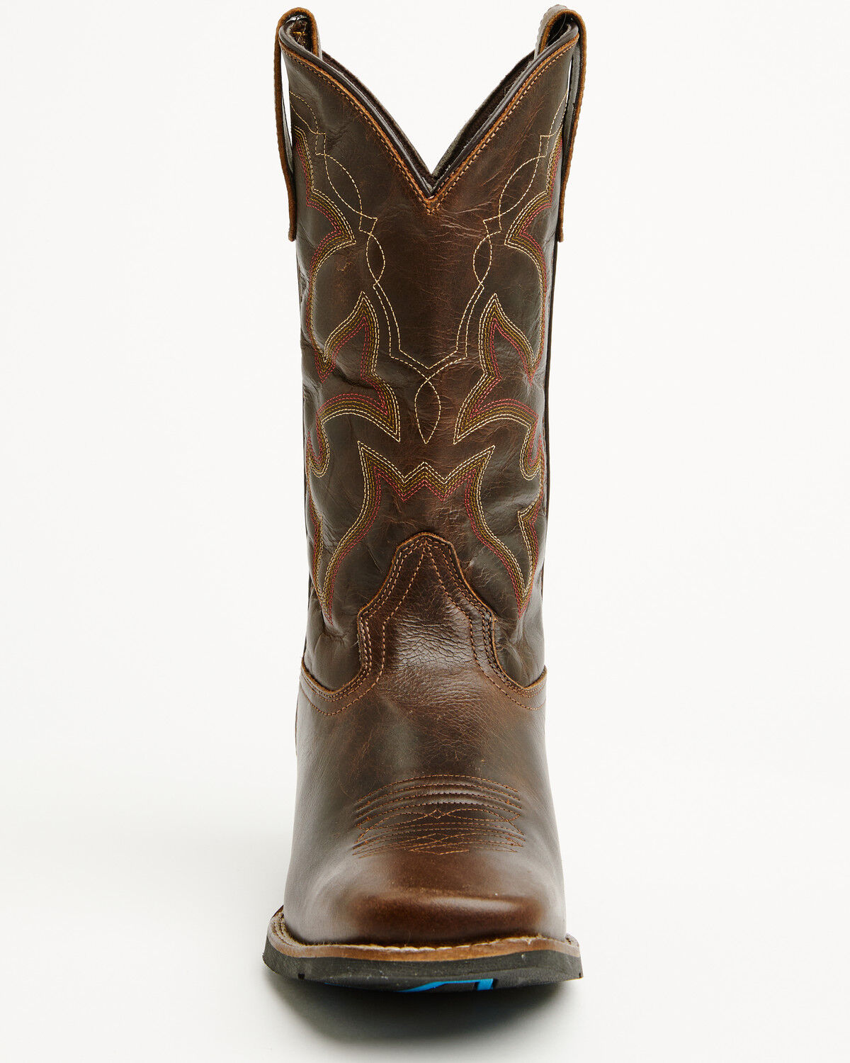 Image #4 - Roper Men's Monterey Vintage Vamp Performance Western Boots - Square Toe, Tan, hi-res