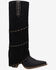 Image #2 - Dingo Women's Texani Studded Tall Western Boots - Snip Toe, Black, hi-res