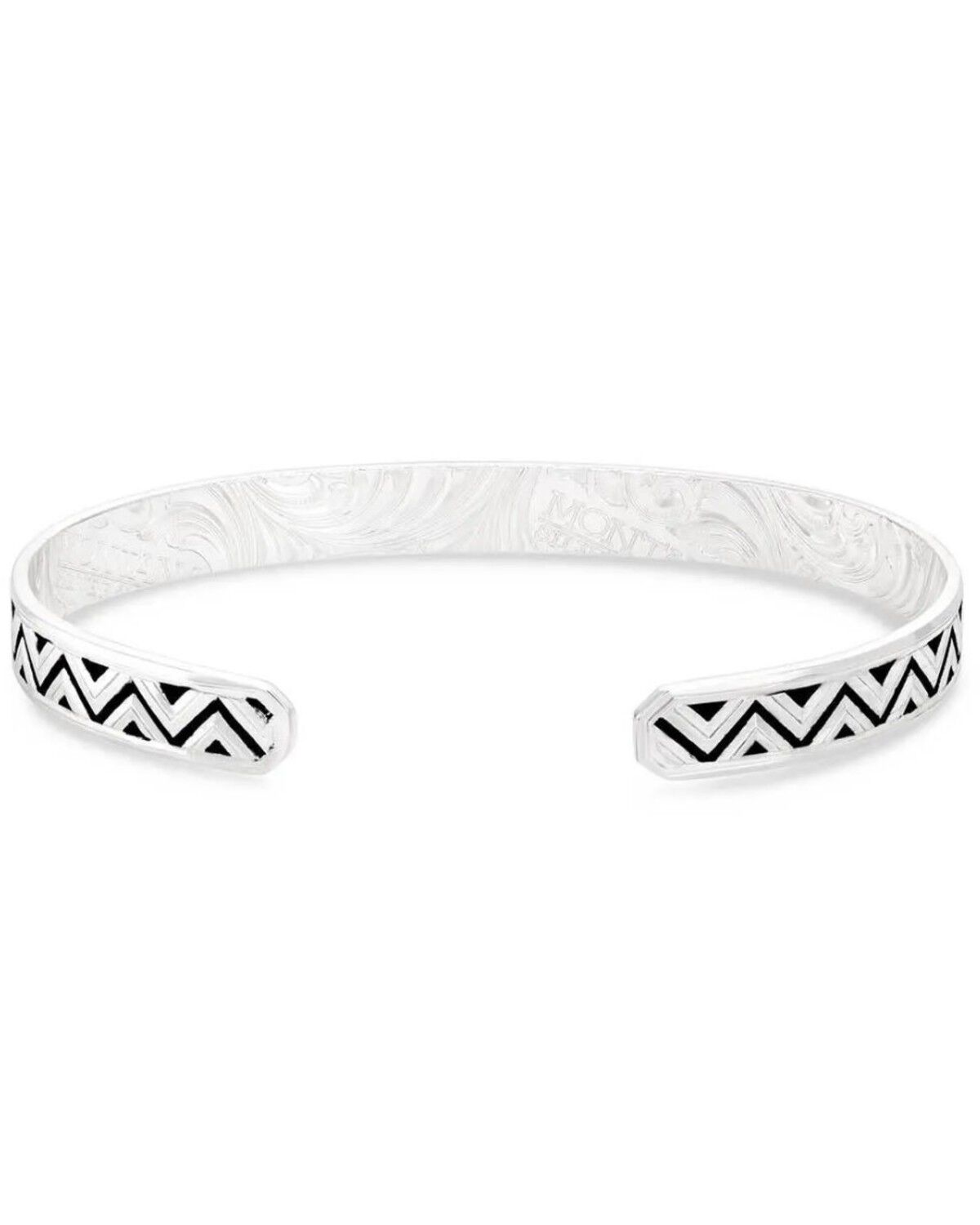 Image #2 - Montana Silversmiths Women's Four Winds Cuff Bracelet, Silver, hi-res