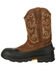 Image #3 - Georgia Boot Men's Muddog Waterproof Western Work Boots - Round Toe, Brown, hi-res