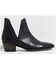 Image #2 - Free People Women's Charm Double V Ankle Fashion Booties - Round Toe, Black, hi-res