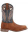 Image #2 - Georgia Boot Men's Carbo-Tec Elite Waterproof Pull On Safety Western Boots - Soft Toe, Brown, hi-res