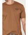 Image #2 - Dark Seas Men's Wanted Short Sleeve Graphic T-Shirt, Brown, hi-res