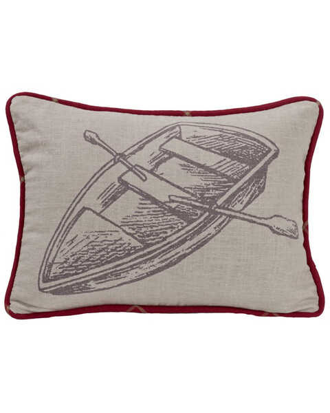 HiEnd Accents South Haven Rowboat Throw Pillow, Multi, hi-res