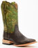 Image #1 - Cody James Men's Exotic Shark Western Boots - Broad Square Toe, Green, hi-res