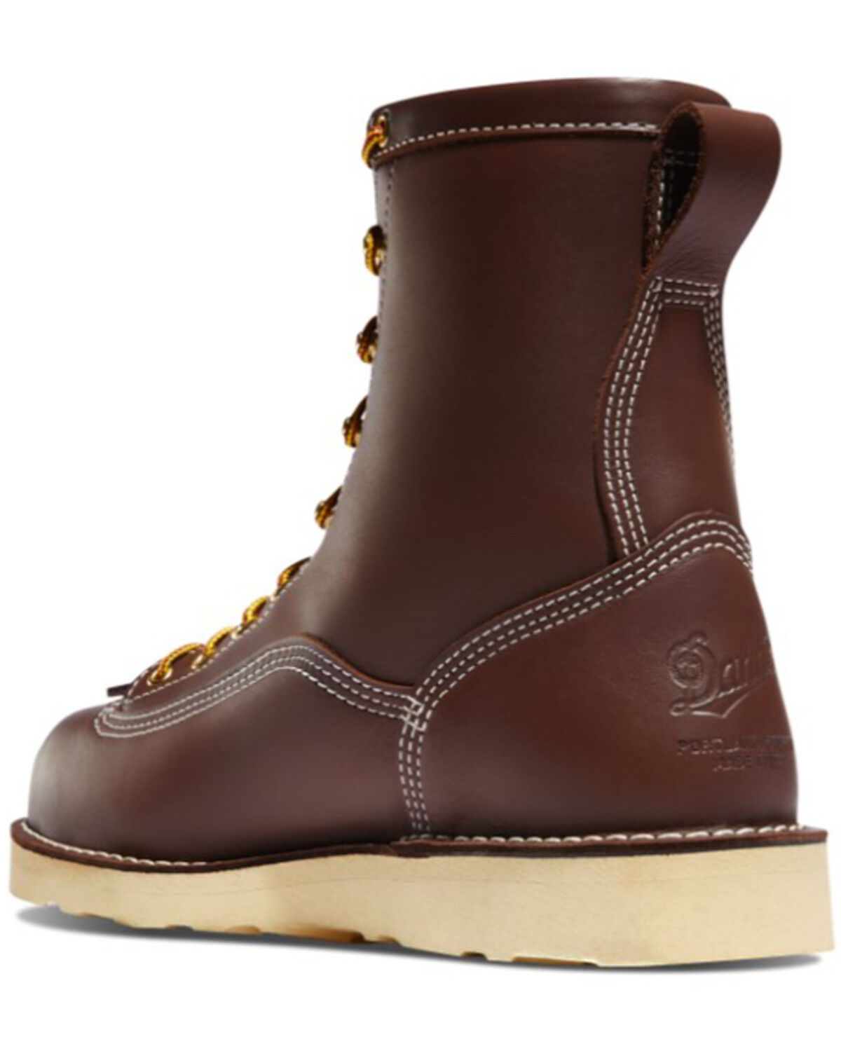 Image #3 - Danner Men's Power Foreman Wedge Work Boots - Composite Toe, Brown, hi-res