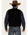Image #4 - Cody James Men's Angus 2.0 Suede Vest, Black, hi-res