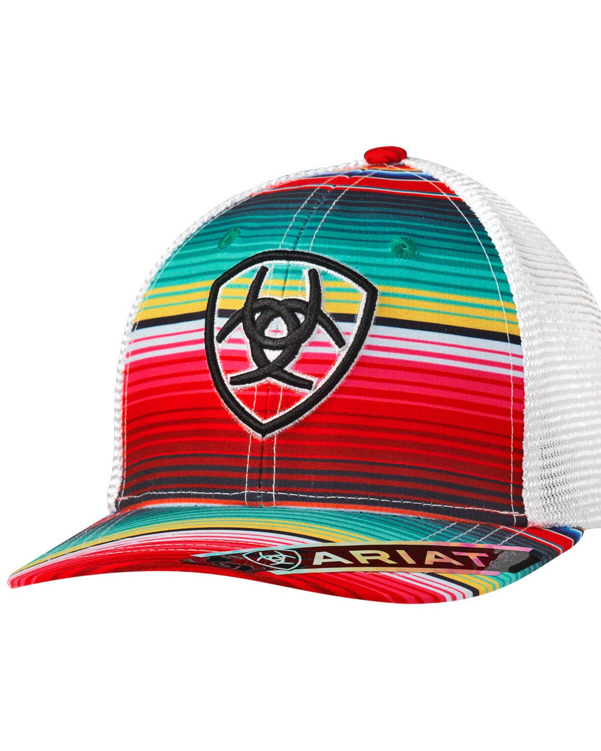 Ariat Women's Serape Striped Ball Cap, Multi, hi-res