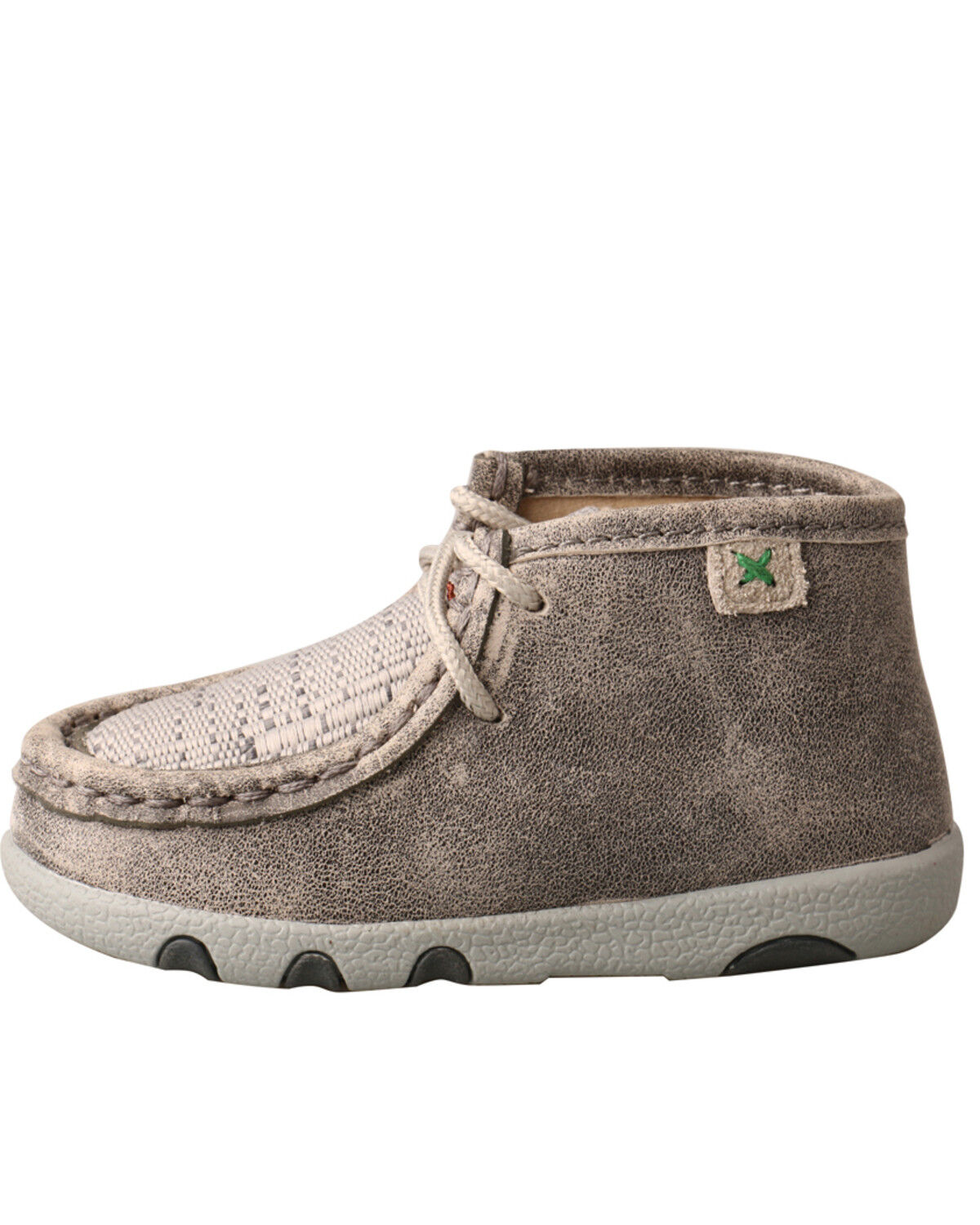 Image #3 - Twisted X Infant Boys' Chukka Driving Mocs, Grey, hi-res