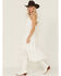 Image #3 - Yura Women's Solid Sleeveless Midi Dress, White, hi-res