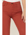 Image #2 - Sneak Peek Women's High Rise Bootcut Jeans, Rust Copper, hi-res