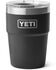 Image #1 - YETI Rambler® MagSlider Lid™ 16oz Stackable Tumbler, Black, hi-res