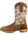 Image #3 - Rebel by Durango Men's Desert Camo Western Performance Boots - Square Toe , Brown, hi-res