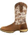 Rebel by Durango Men's Brown Desert Camo Western Boots - Square Toe , Brown, hi-res