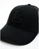 Image #2 - Boot Barn Men's Embroidered Logo Ball Cap, Black, hi-res