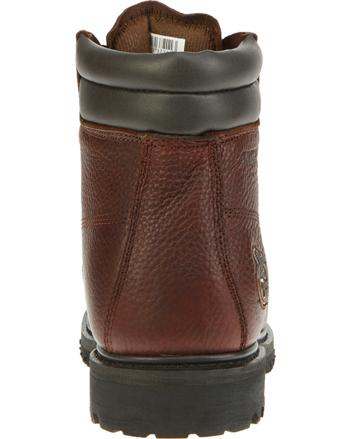Image #7 - Georgia Boot Men's Oiler Waterproof 6" Work Boots - Steel Toe, Brown, hi-res