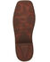 Image #7 - Justin Men's Resistor Western Work Boots - Composite Toe, Brown, hi-res