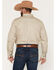 Image #4 - RANK 45&reg; Men's Men's Rowdy Geo Print Long Sleeve Button-Down Stretch Western Shirt, Tan, hi-res